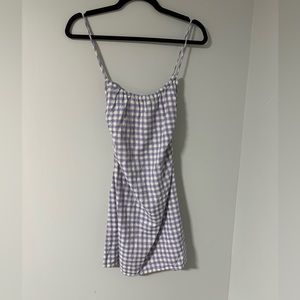 L*Space Gingham Check Mini Dress Size Small NWTS